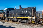 BUGX 1497, ex IC ICG 1497 EMD SW14, ex IC 9459 ex ICG 459 SW9 at BRC Clearing Yard